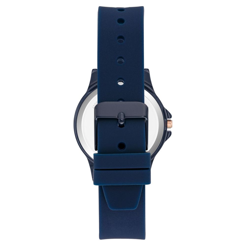 Blue Synthetic Dress Watch - ventzia