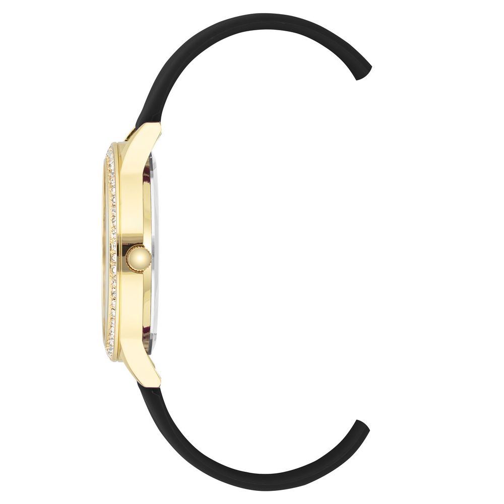 Black Synthetic Dress Watch - ventzia