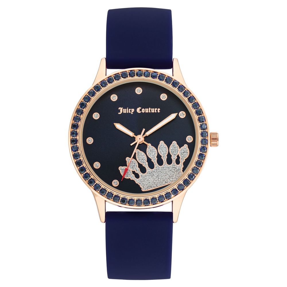 Blue Synthetic Bracelet Watch - ventzia