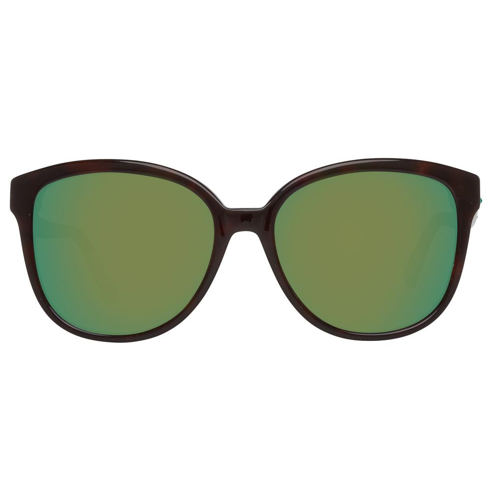 Brown Plastic Sunglasses - ventzia