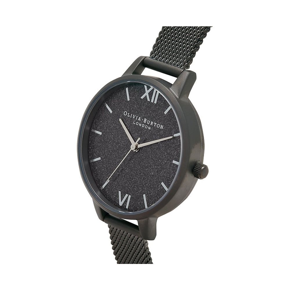 Black Stainless Steel Dress Watch - ventzia