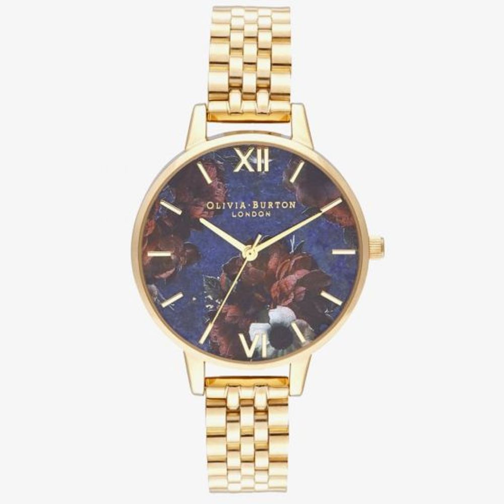 Gold Stainless Steel Dress Watch - ventzia