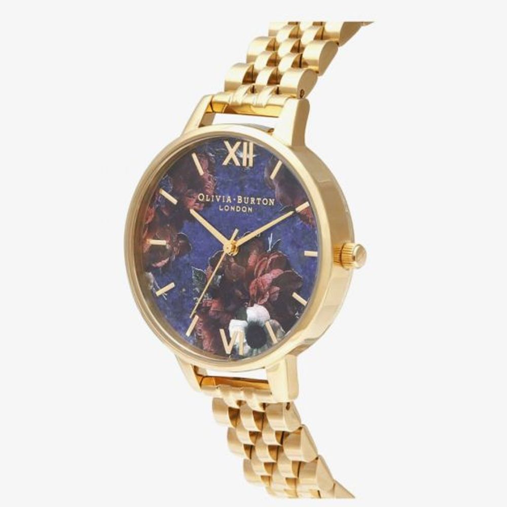 Gold Stainless Steel Dress Watch - ventzia