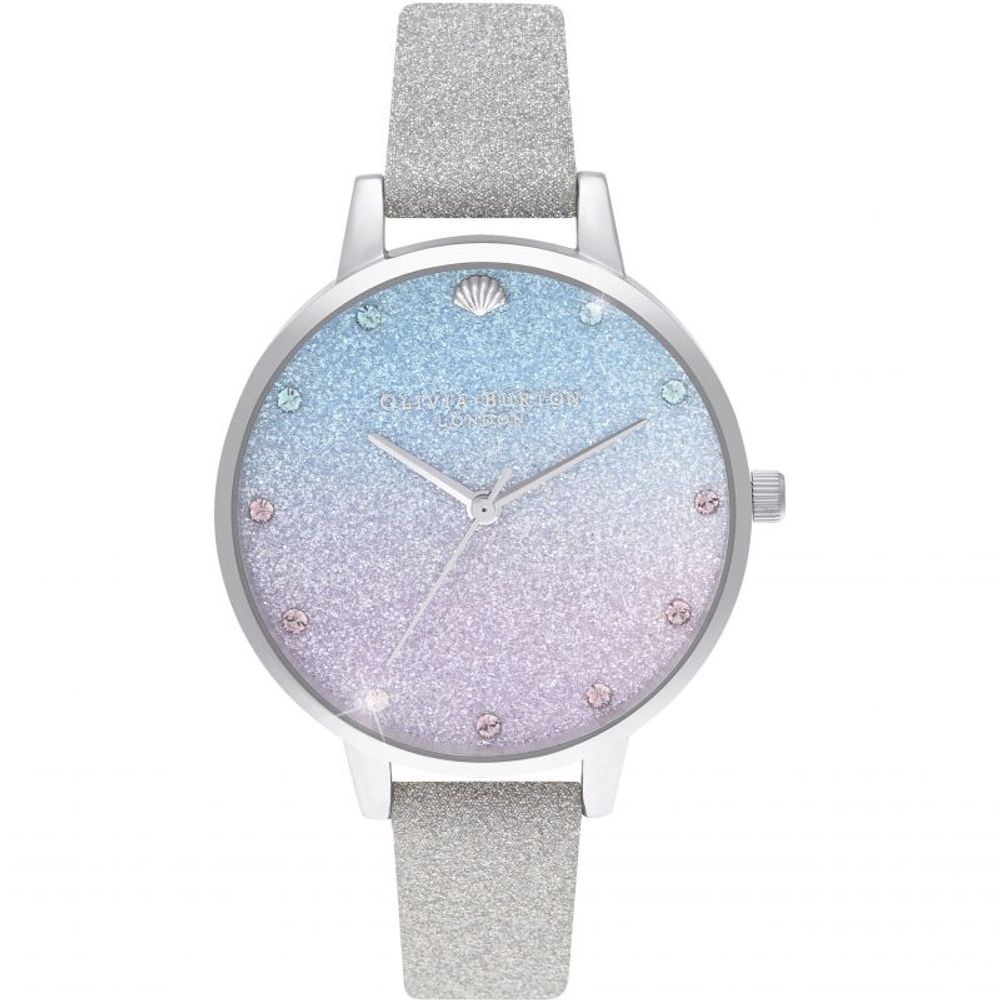 Gray Artificial Leather Dress Watch - ventzia