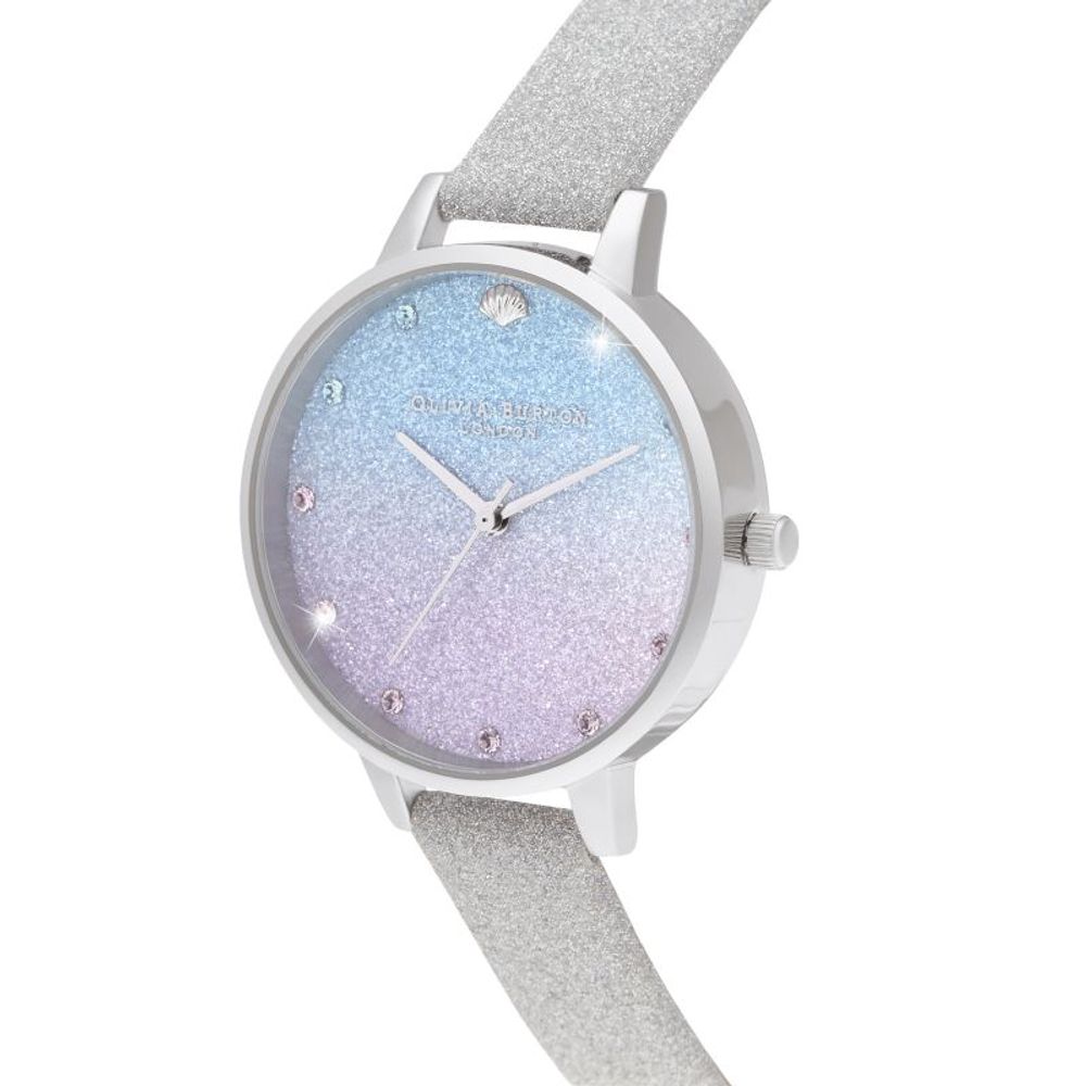 Gray Artificial Leather Dress Watch - ventzia