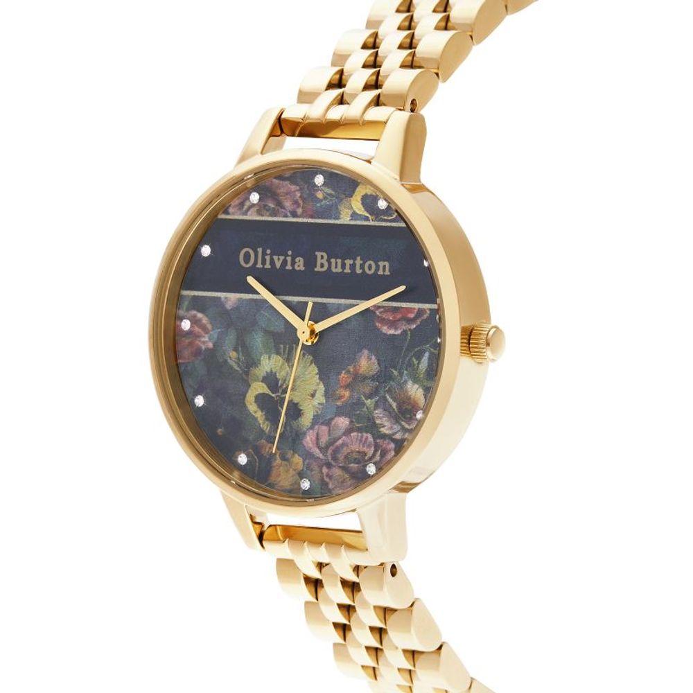Gold Stainless Steel Dress Watch - ventzia