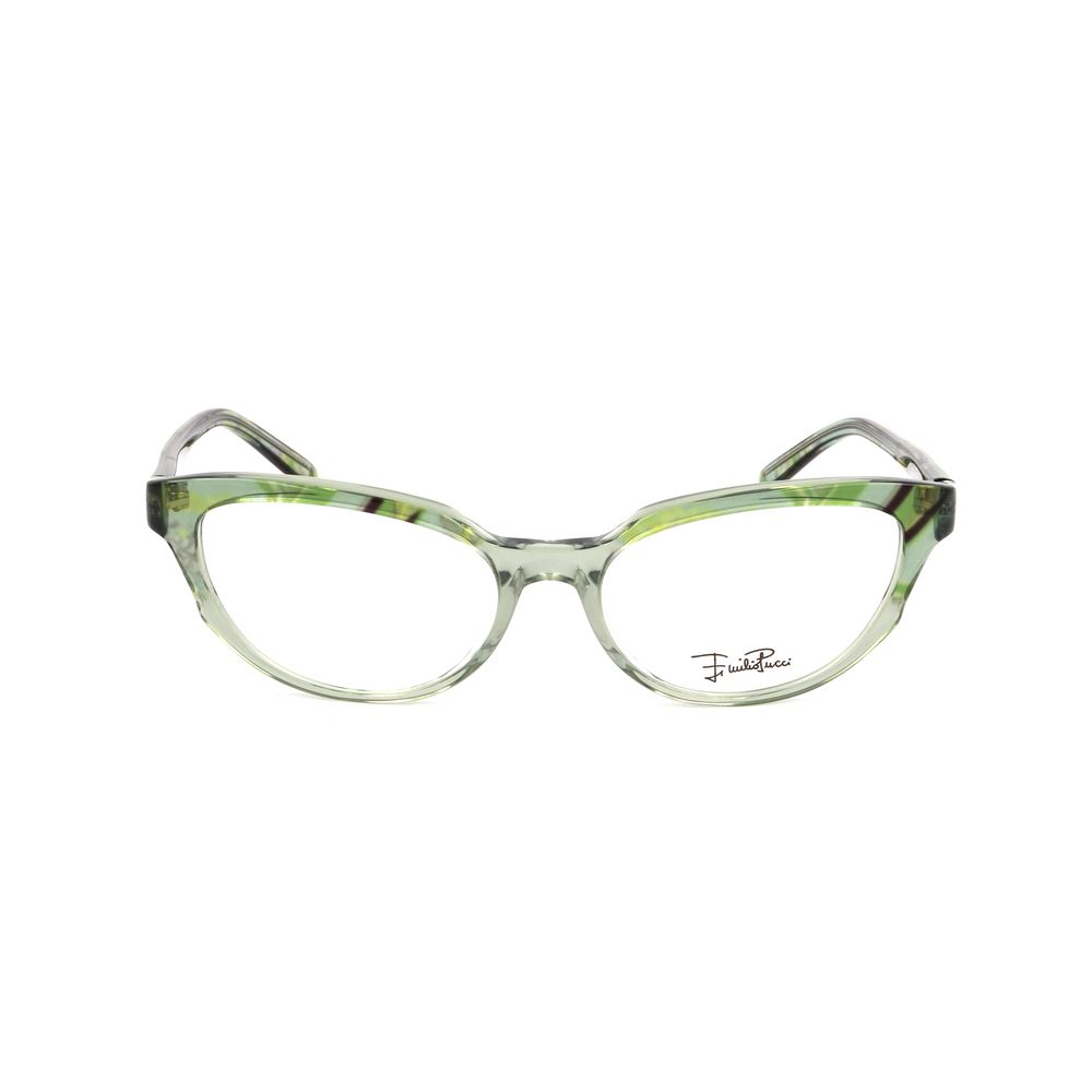 Green Plastic Glasses (Frames) - ventzia