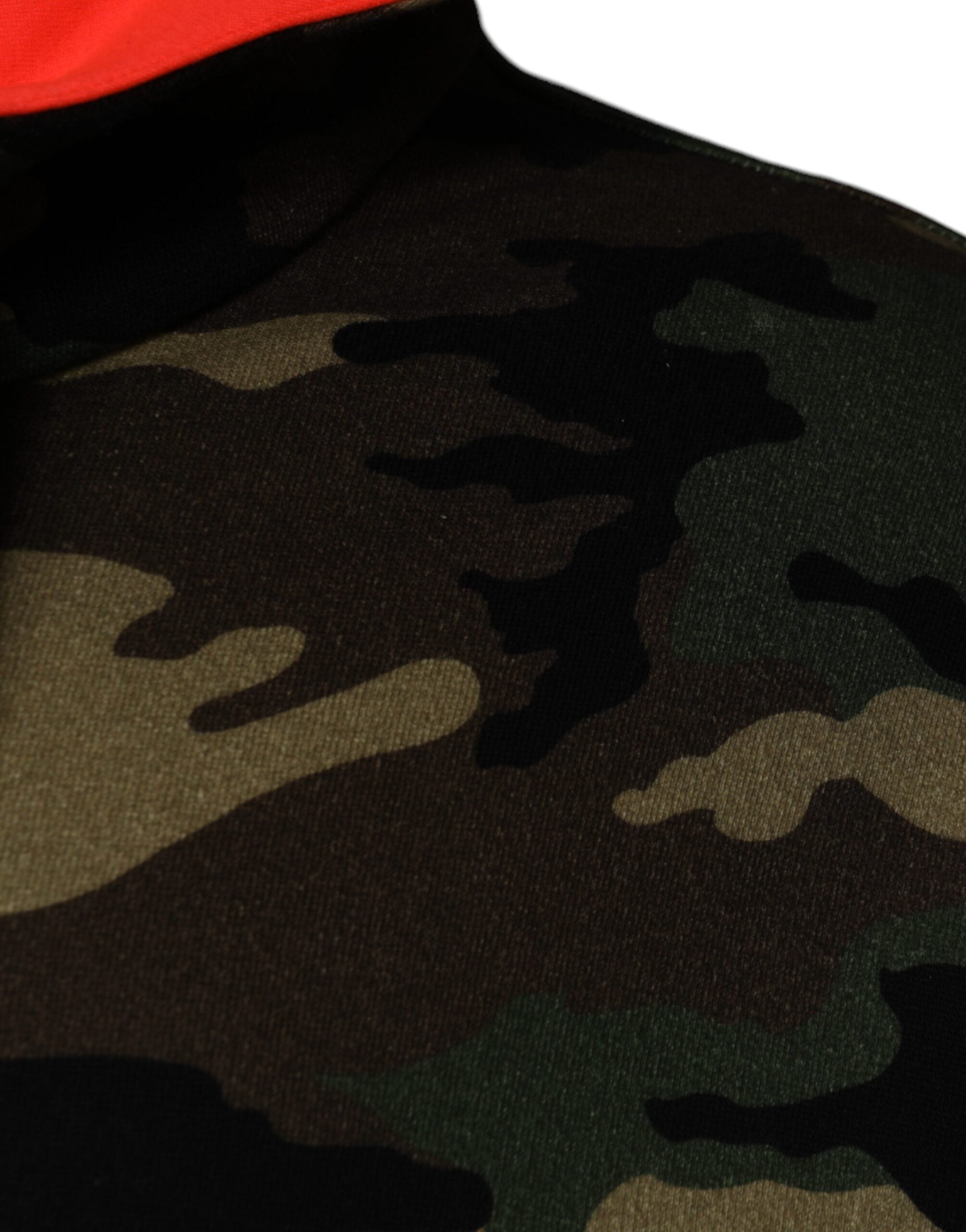 Multicolor Camouflage Hooded Men Sweatshirt Sweater - ventzia