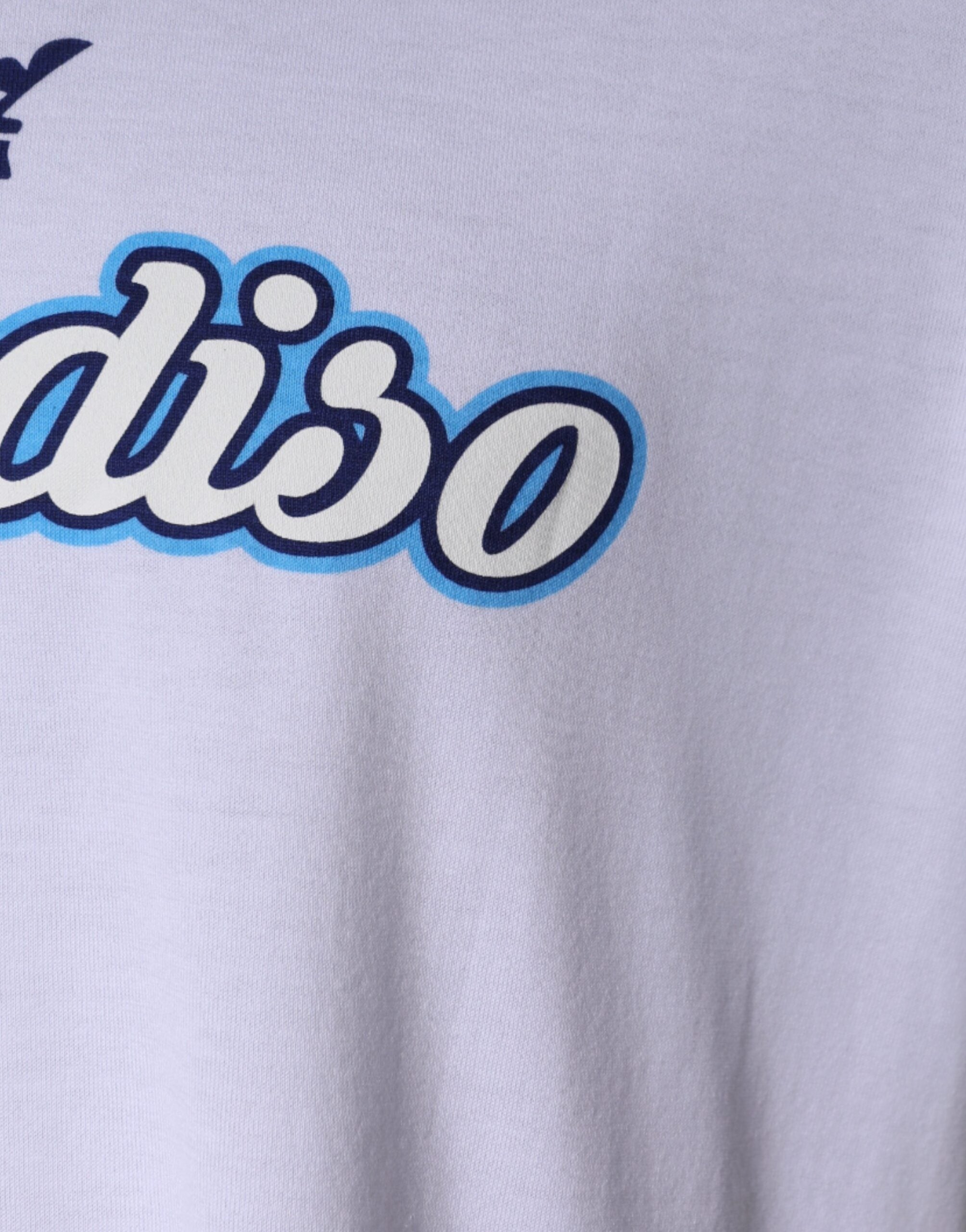 White Paradiso Cotton Shorts Sleeves T-shirt - ventzia