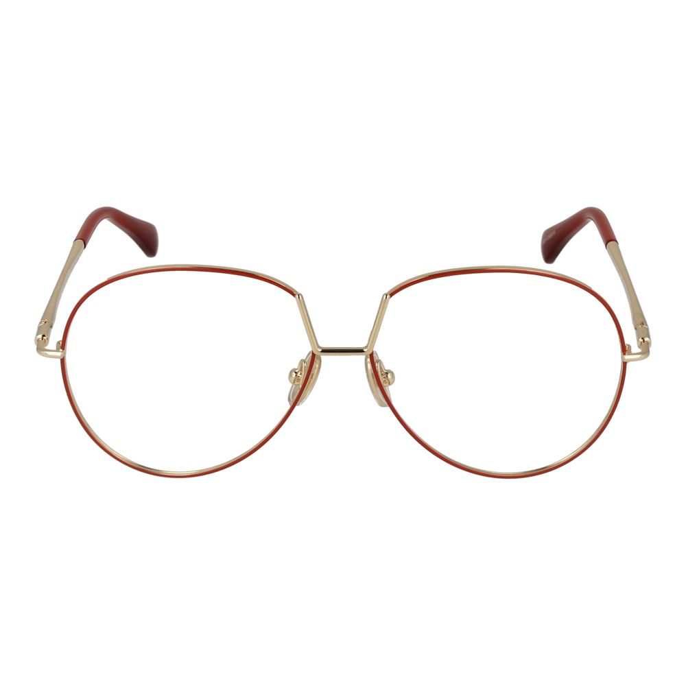 Orange Metal Glasses (Frames) - ventzia