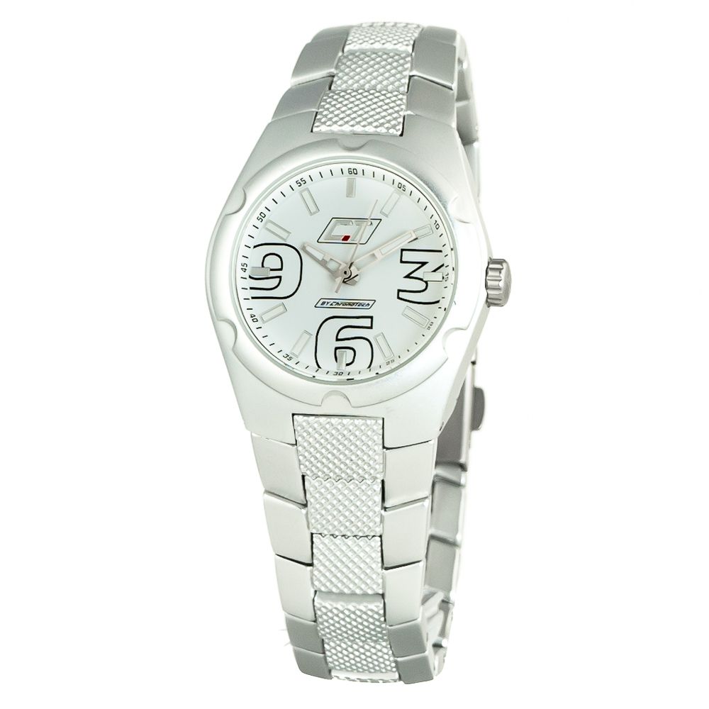 Silver Stainless Steel Dress Watch - ventzia