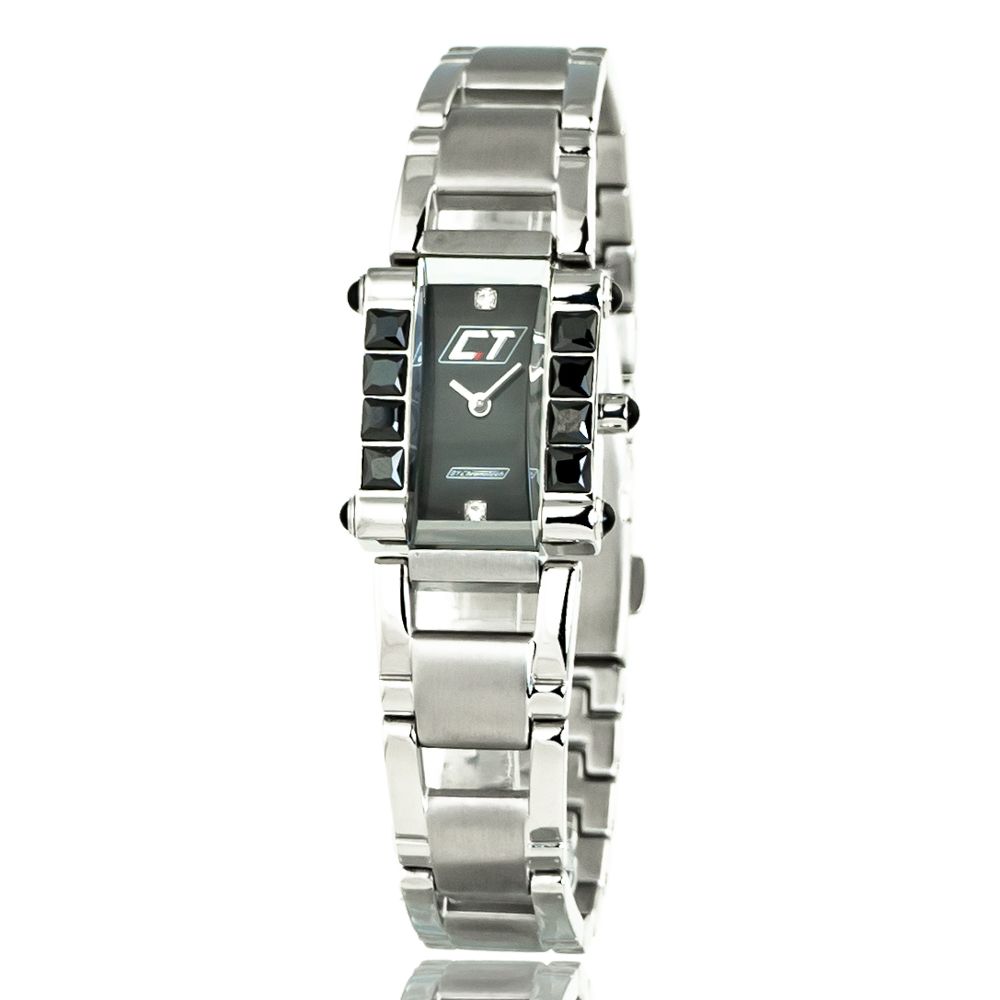 Silver Stainless Steel Dress Watch - ventzia
