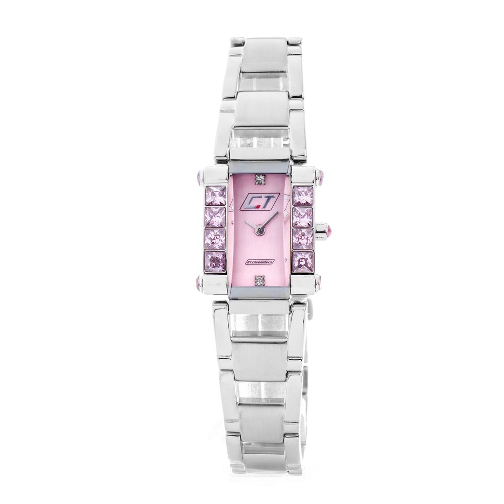 Silver Stainless Steel Dress Watch - ventzia
