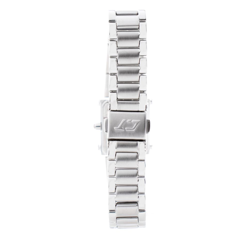 Silver Stainless Steel Dress Watch - ventzia