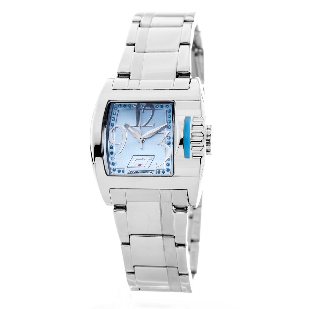 Silver Stainless Steel Dress Watch - ventzia