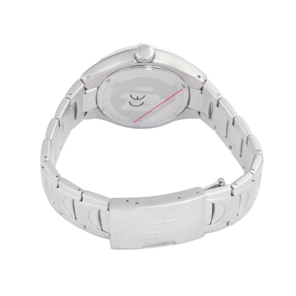 Silver Stainless Steel Dress Watch - ventzia