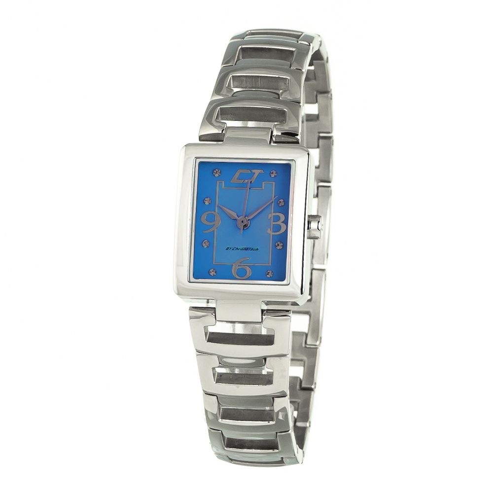 Silver Stainless Steel Dress Watch - ventzia