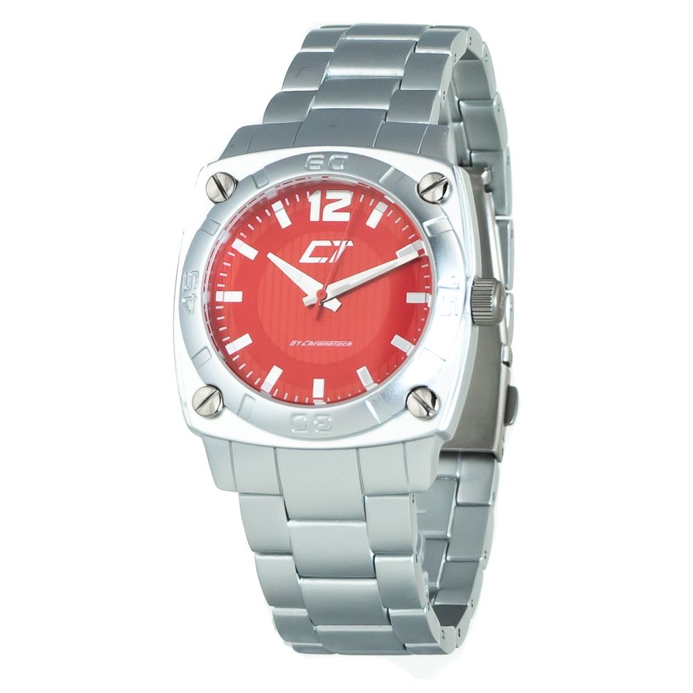 Silver Stainless Steel Dress Watch - ventzia