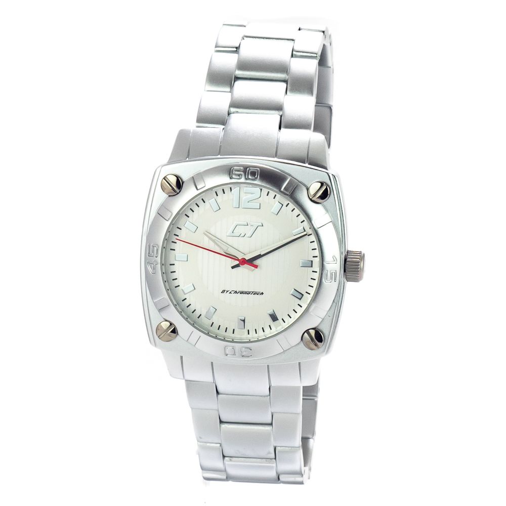 Silver Aluminum Dress Watch - ventzia