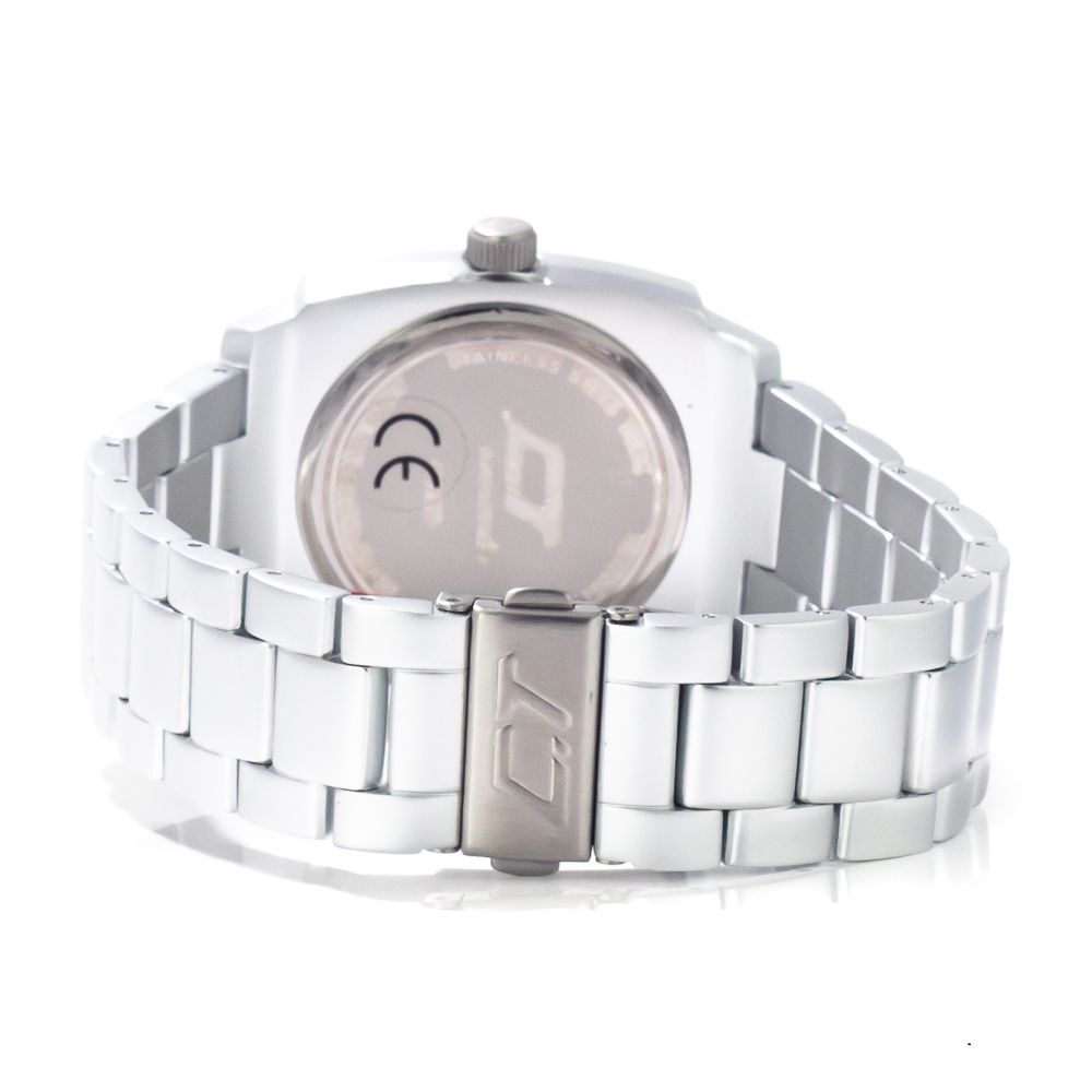 Silver Aluminum Dress Watch - ventzia