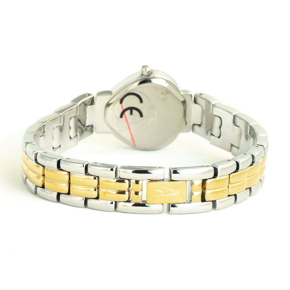 Silver Stainless Steel Dress Watch - ventzia