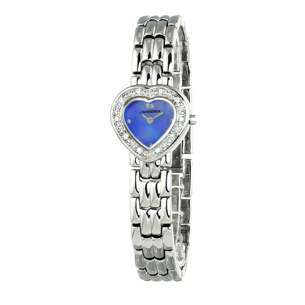 Silver Stainless Steel Dress Watch - ventzia