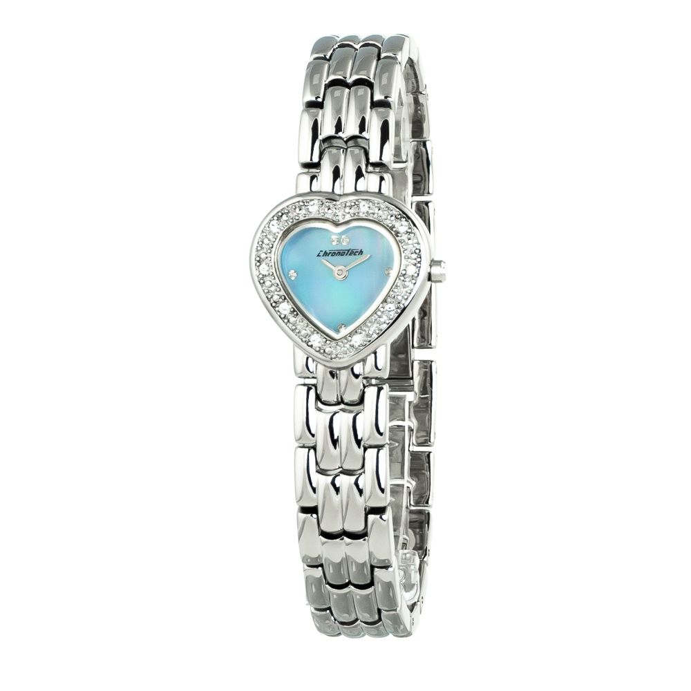 Silver Stainless Steel Dress Watch - ventzia