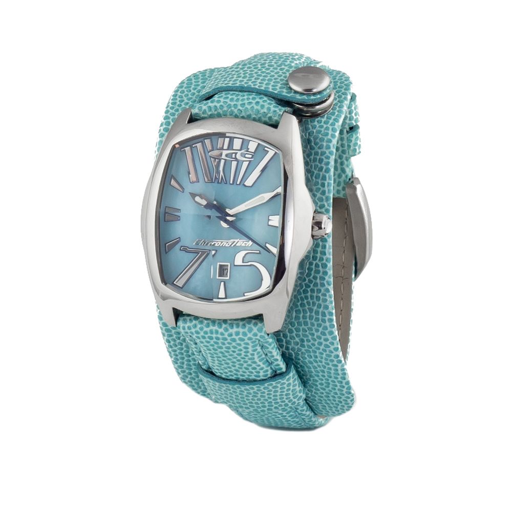 Blue Leather Dress Watch - ventzia