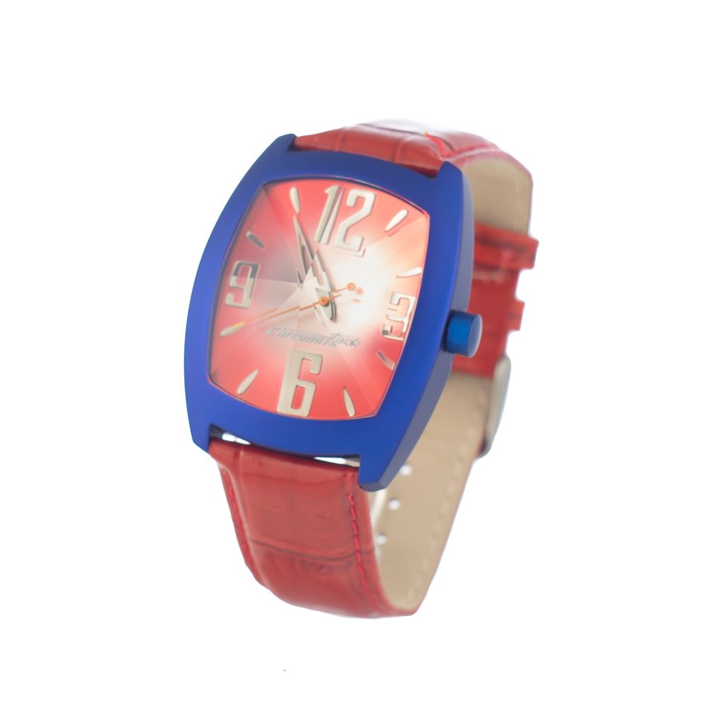 Multicolor Leather Dress Watch - ventzia