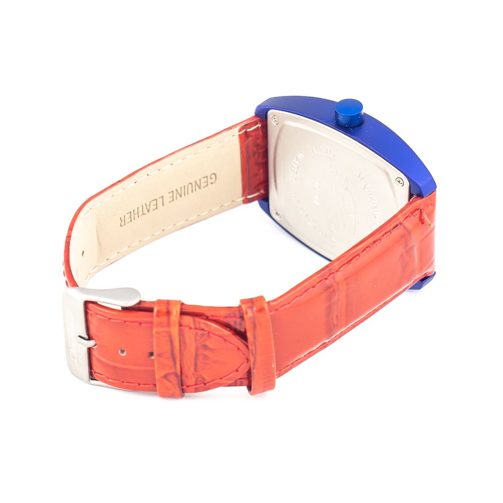 Multicolor Leather Dress Watch - ventzia