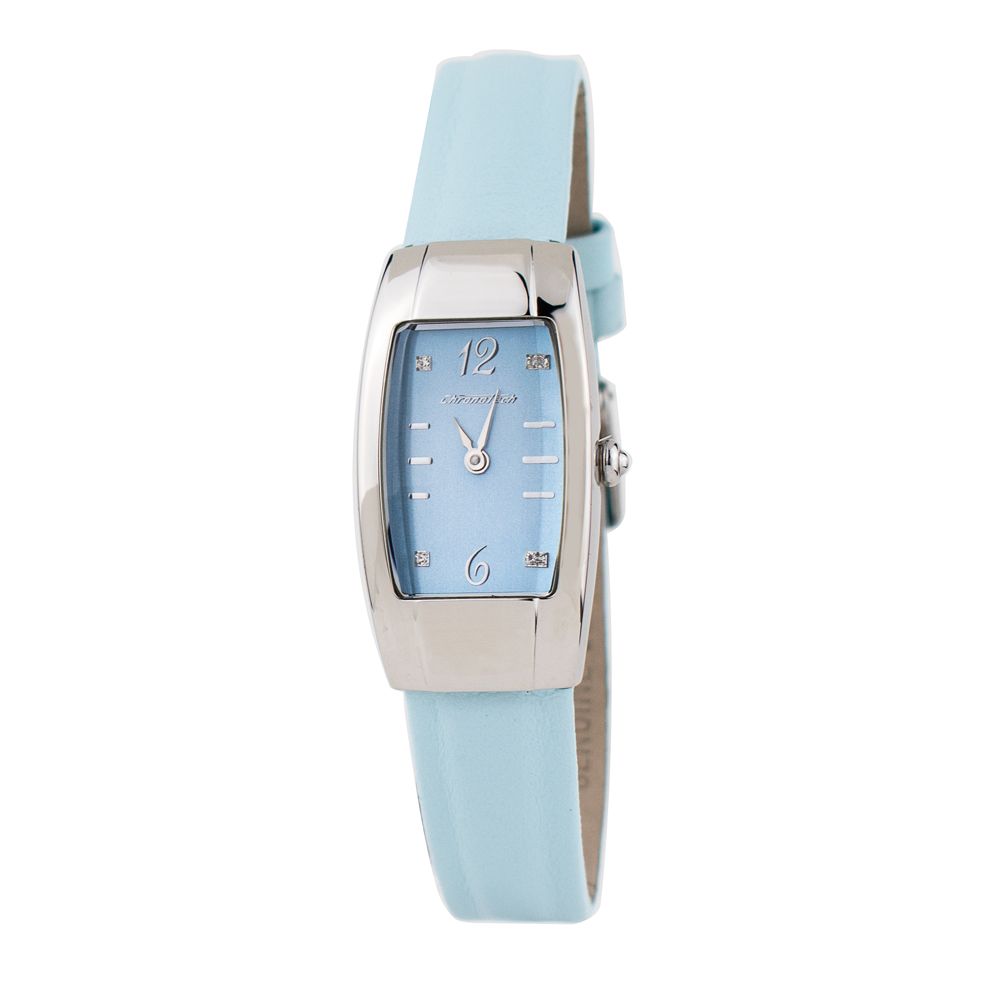 Blue Leather Dress Watch - ventzia