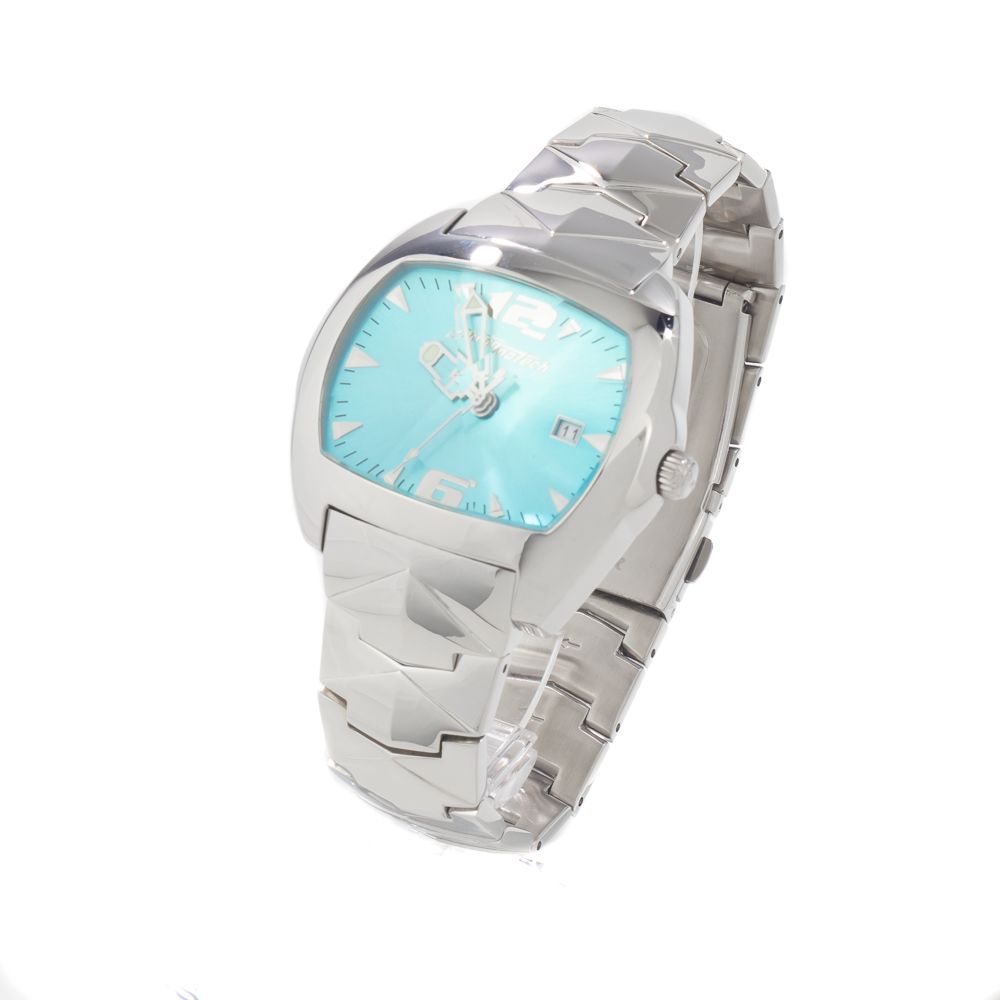 Silver Stainless Steel Dress Watch - ventzia