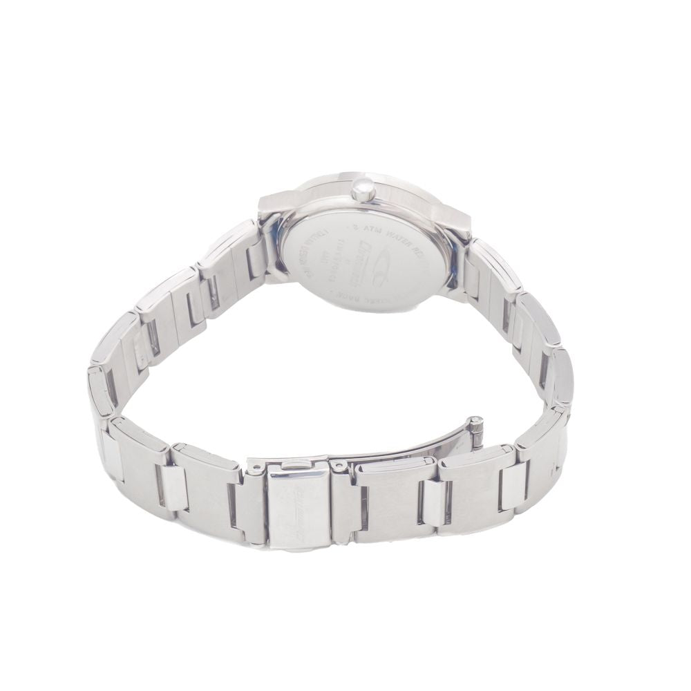 Gray Stainless Steel Dress Watch - ventzia