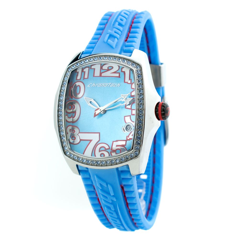 Blue Rubber Sport Watch - ventzia