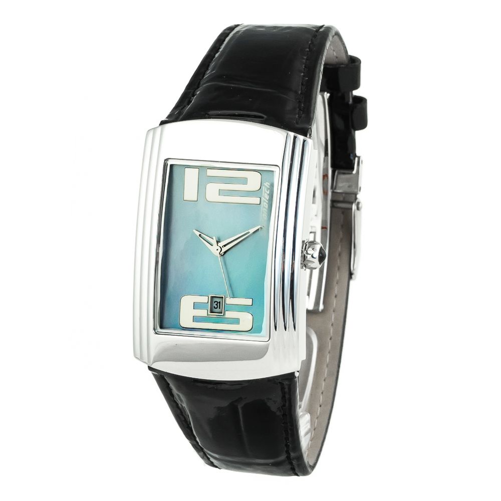 Silver Stainless Steel Dress Watch - ventzia