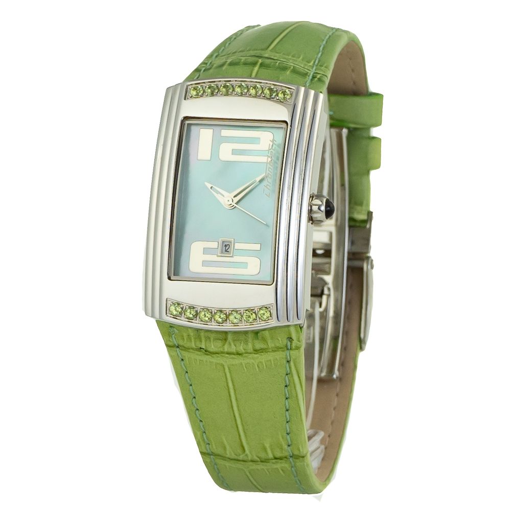 Green Leather Watch - ventzia