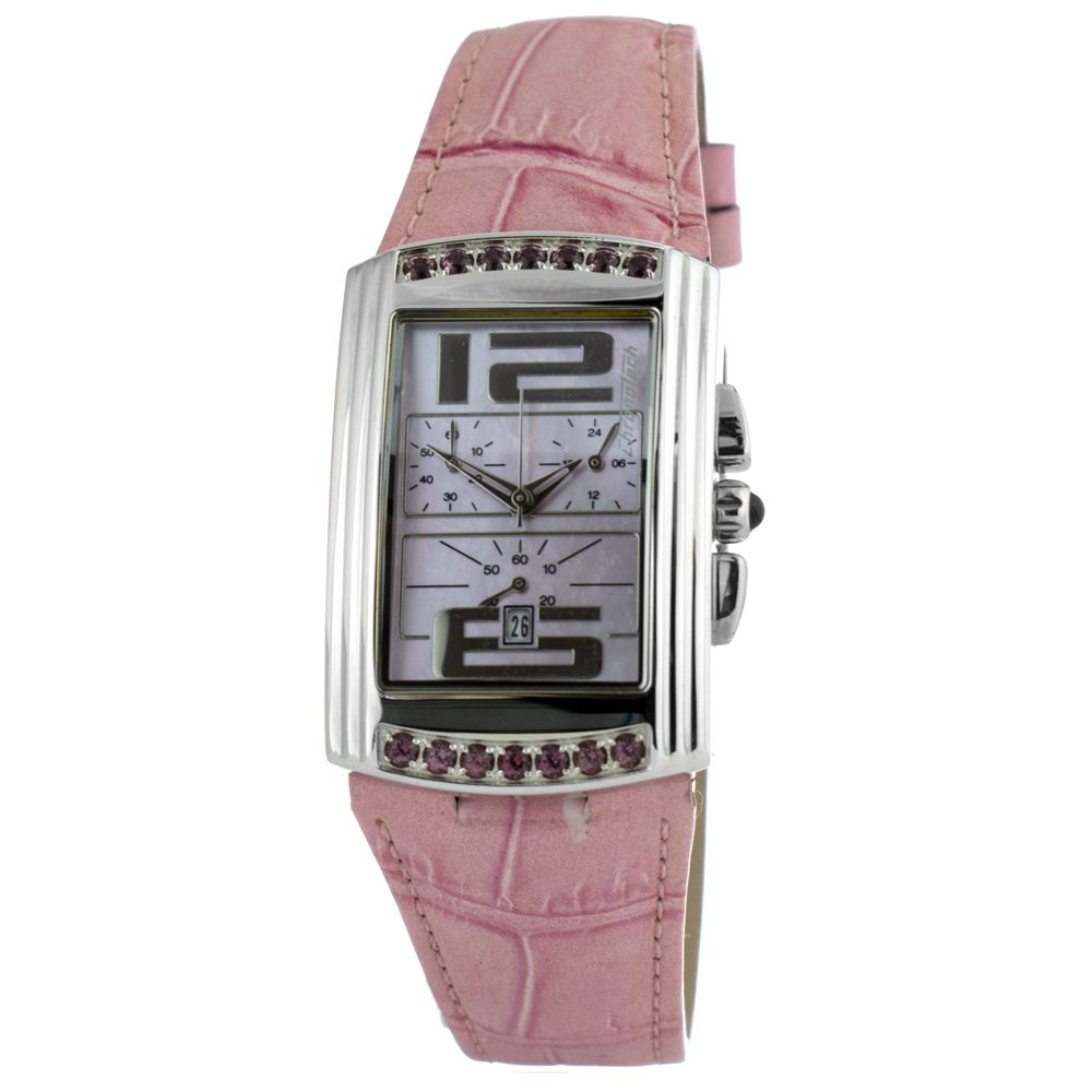 Multicolor Leather Dress Watch - ventzia