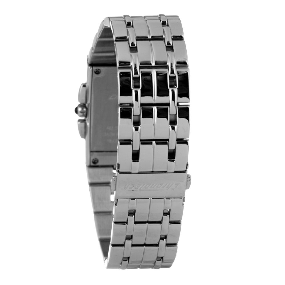 Silver Stainless Steel Dress Watch - ventzia