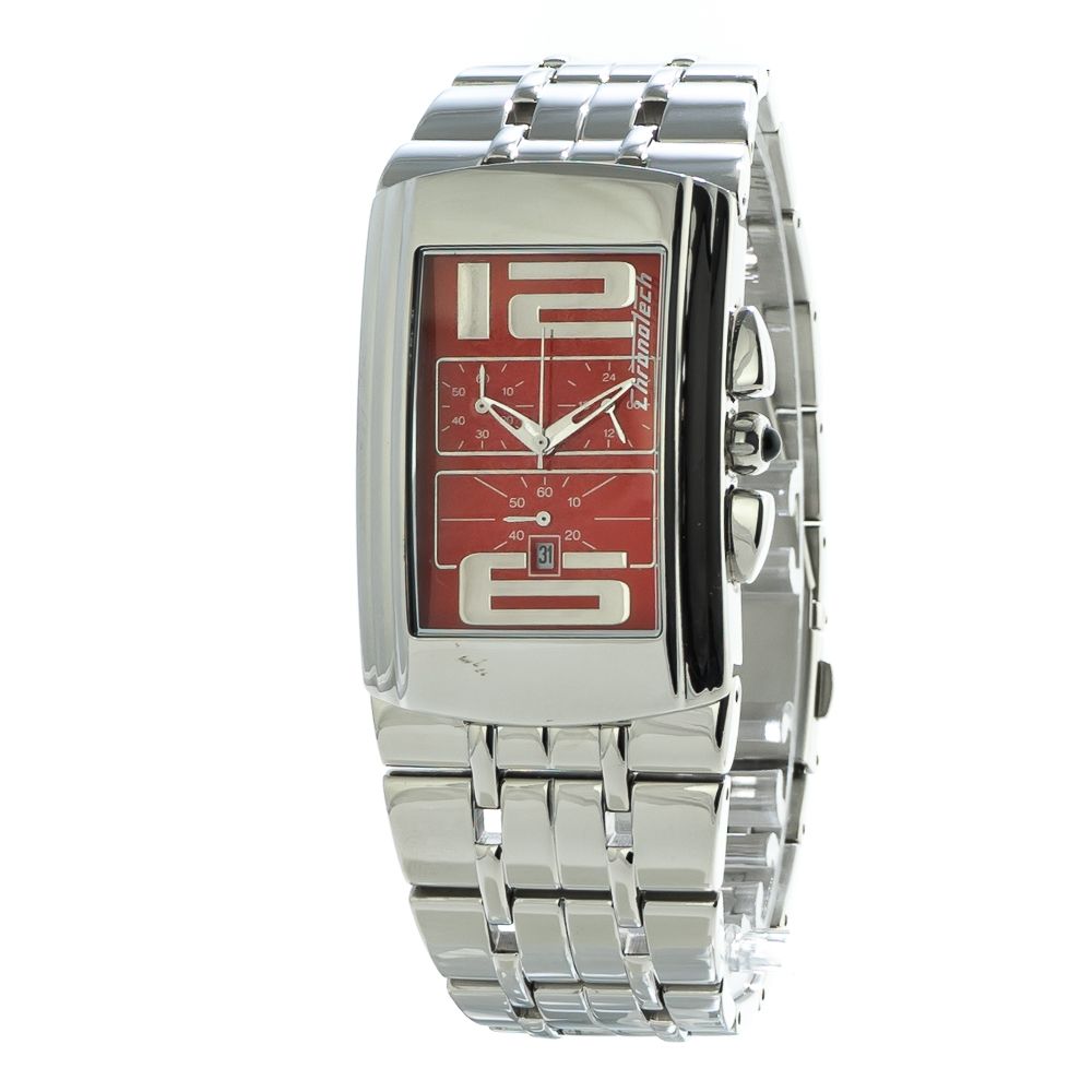 Silver Stainless Steel Dress Watch - ventzia