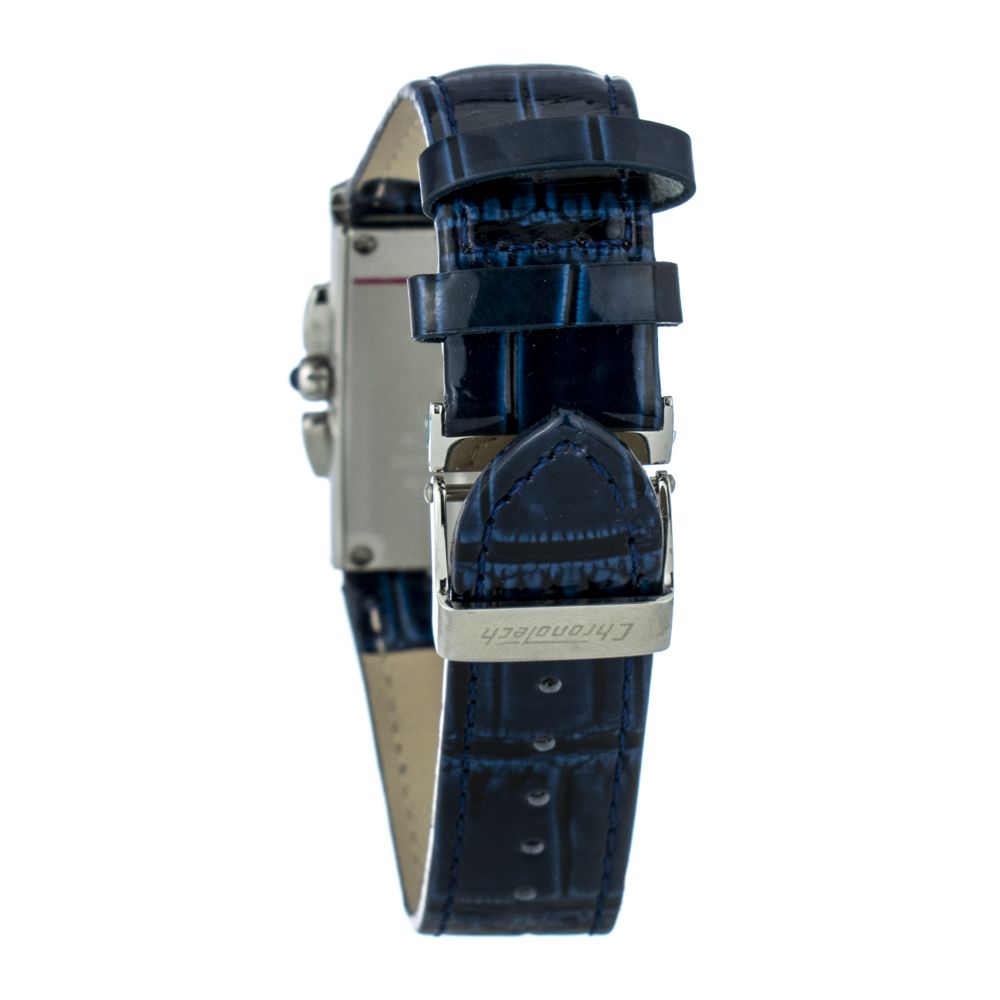Blue Leather Dress Watch - ventzia