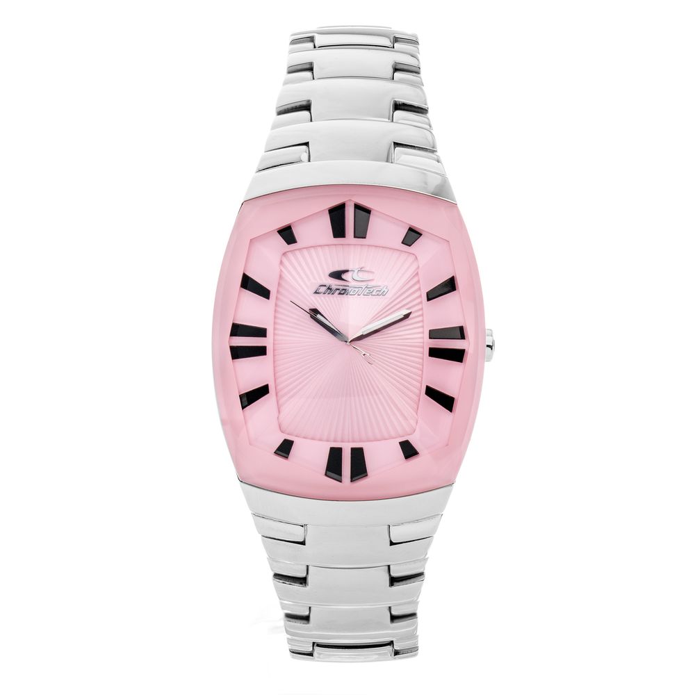 Silver Stainless Steel Dress Watch - ventzia