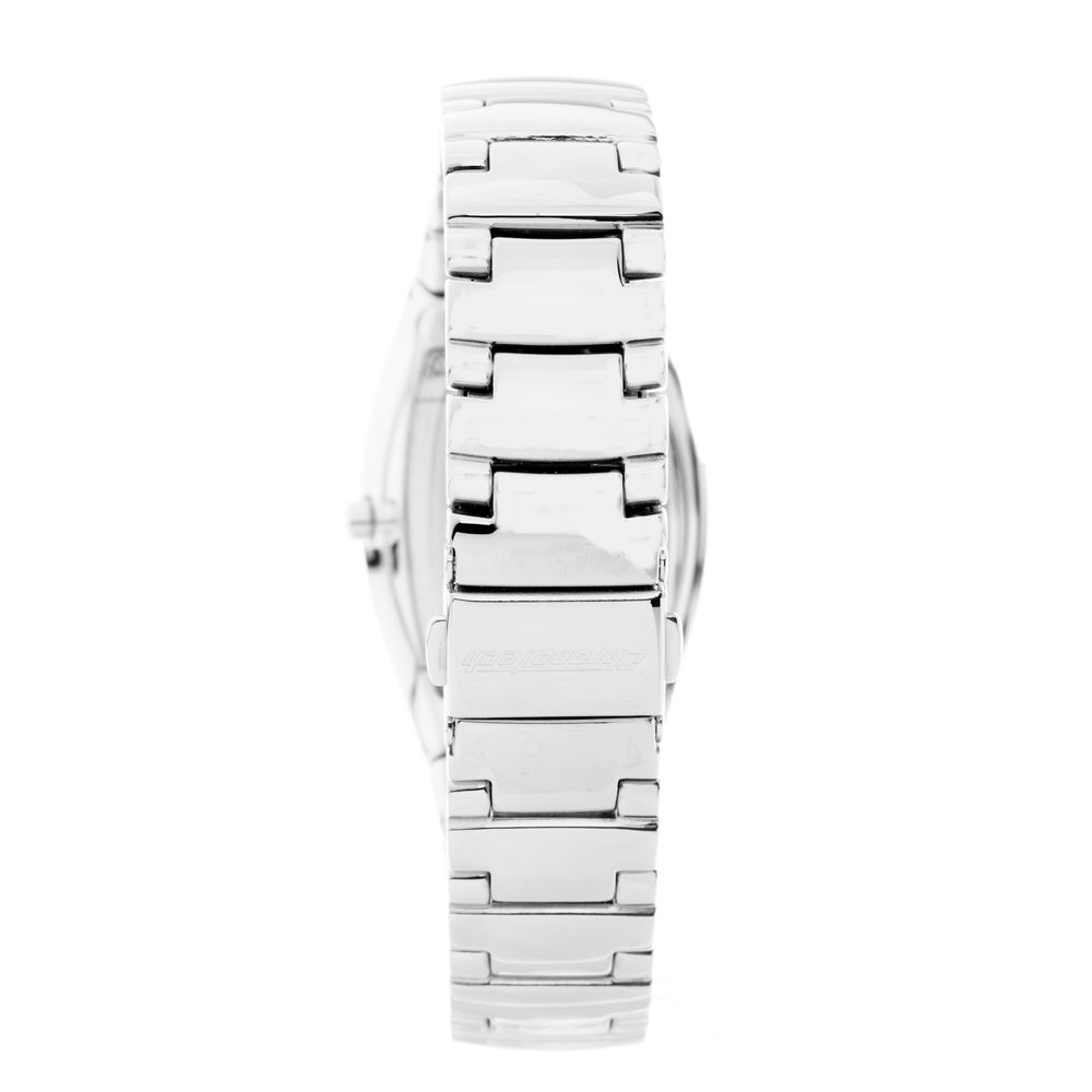 Silver Stainless Steel Dress Watch - ventzia