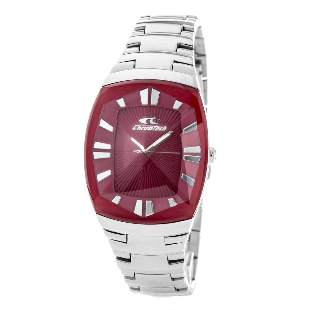 Silver Stainless Steel Dress Watch - ventzia