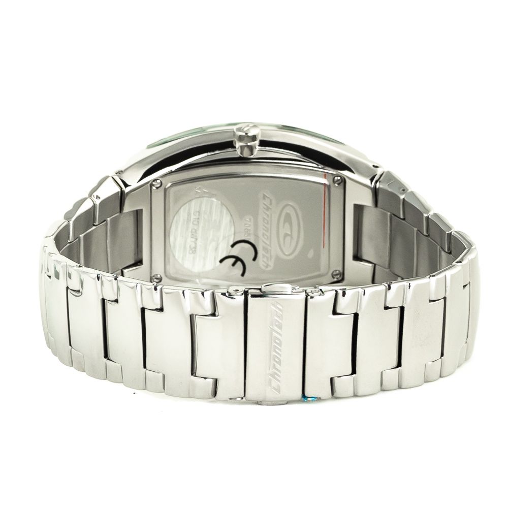Silver Stainless Steel Dress Watch - ventzia