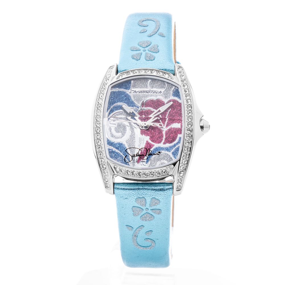 Blue Leather Dress Watch - ventzia