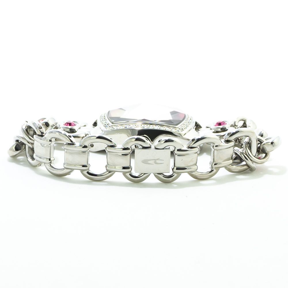 Silver Stainless Steel Bracelet Watch - ventzia
