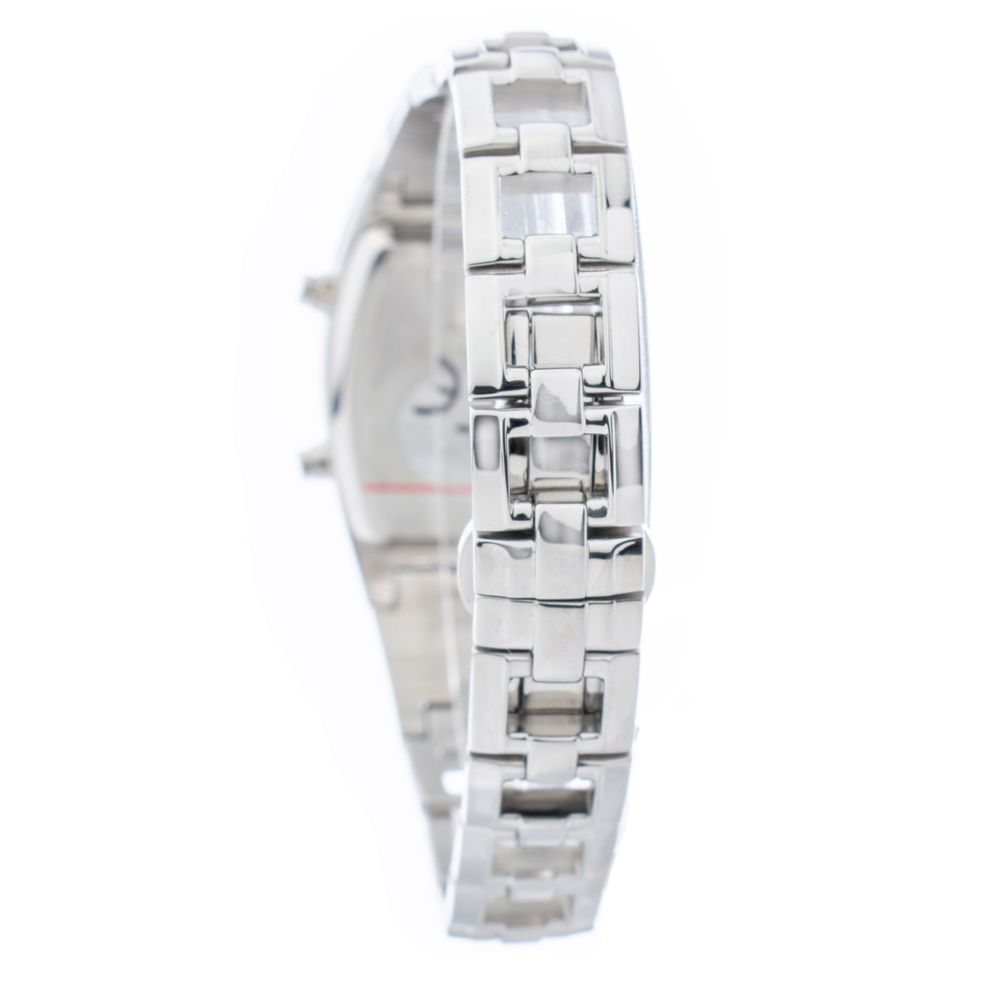 Silver Stainless Steel Digital Watch - ventzia