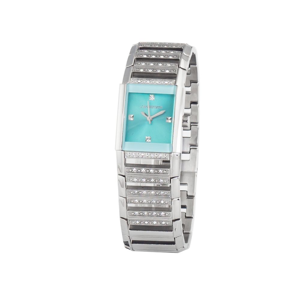 Silver Stainless Steel Dress Watch - ventzia
