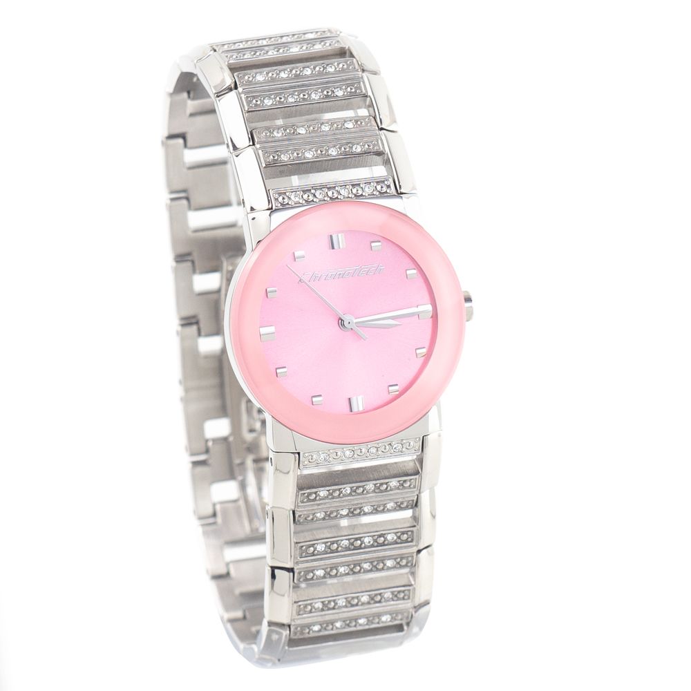 Silver Stainless Steel Dress Watch - ventzia