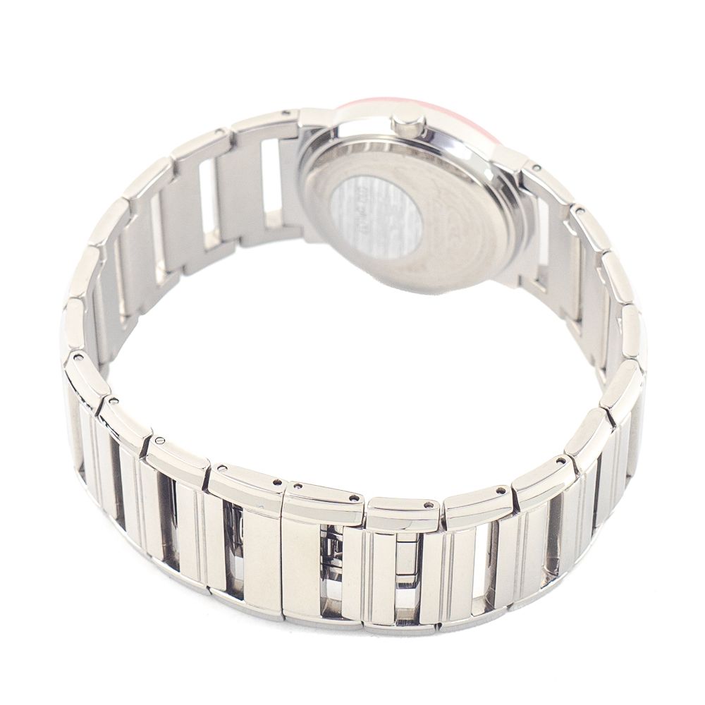 Silver Stainless Steel Dress Watch - ventzia